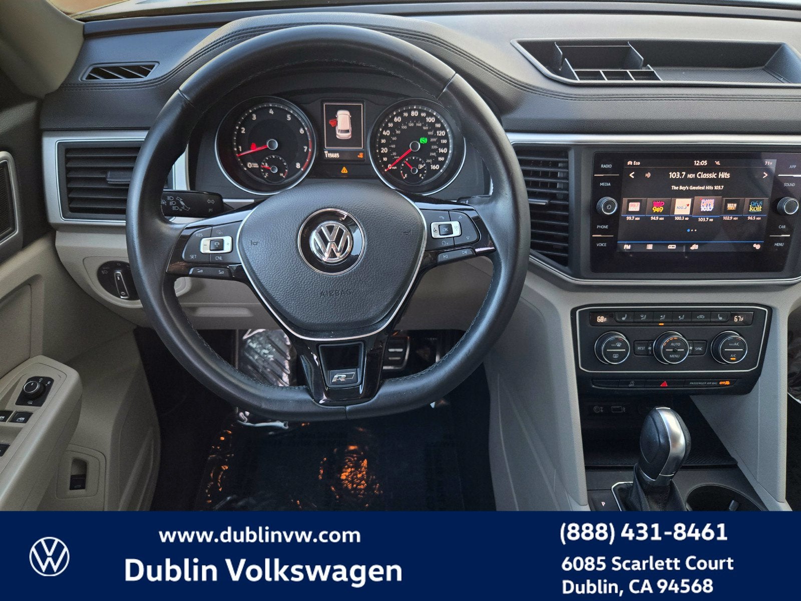 2018 Volkswagen Atlas 3.6L V6 SE w/Technology