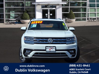 2019 Volkswagen Atlas 3.6L V6 SE R-Line
