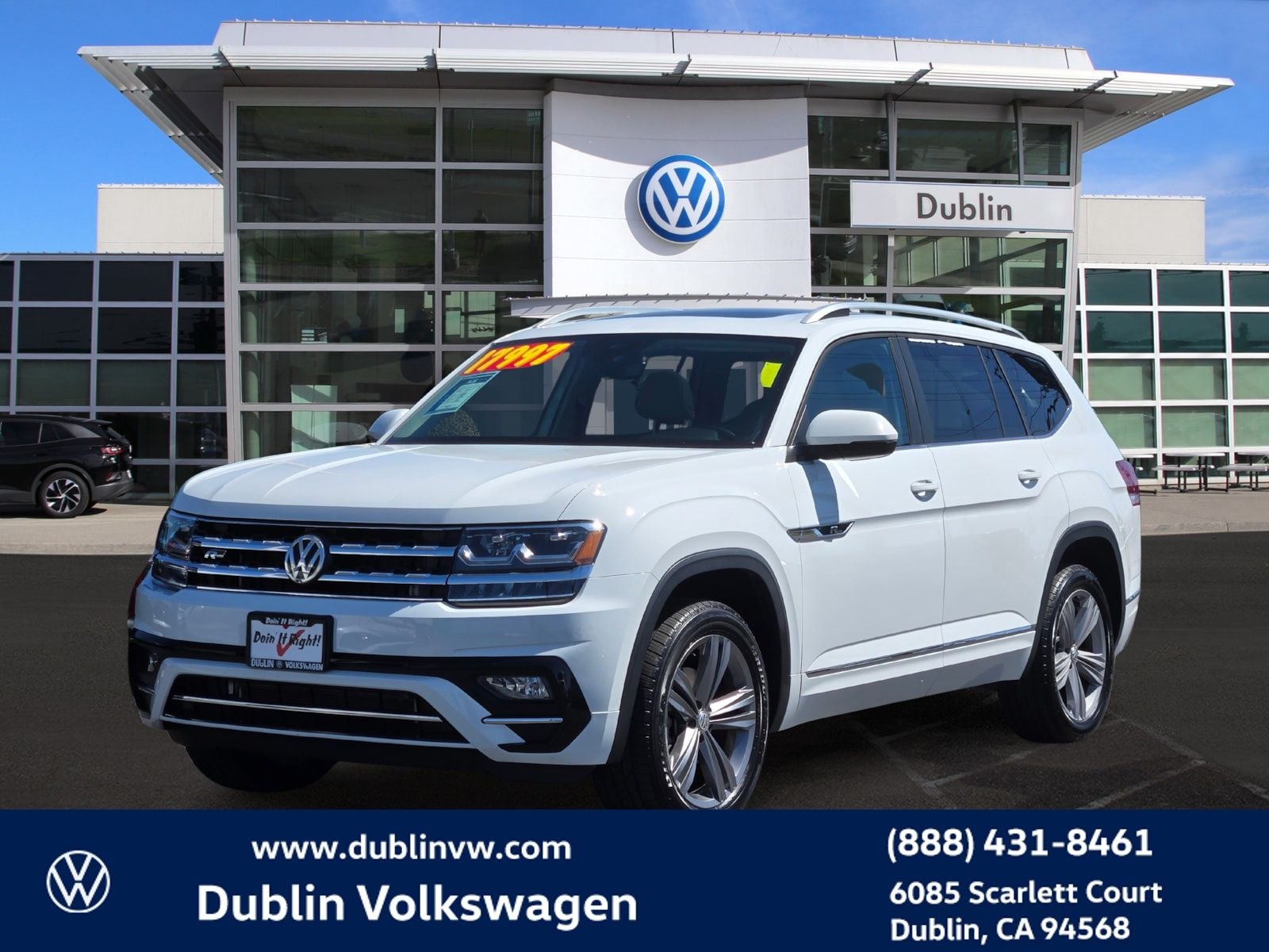 2019 Volkswagen Atlas 3.6L V6 SE R-Line