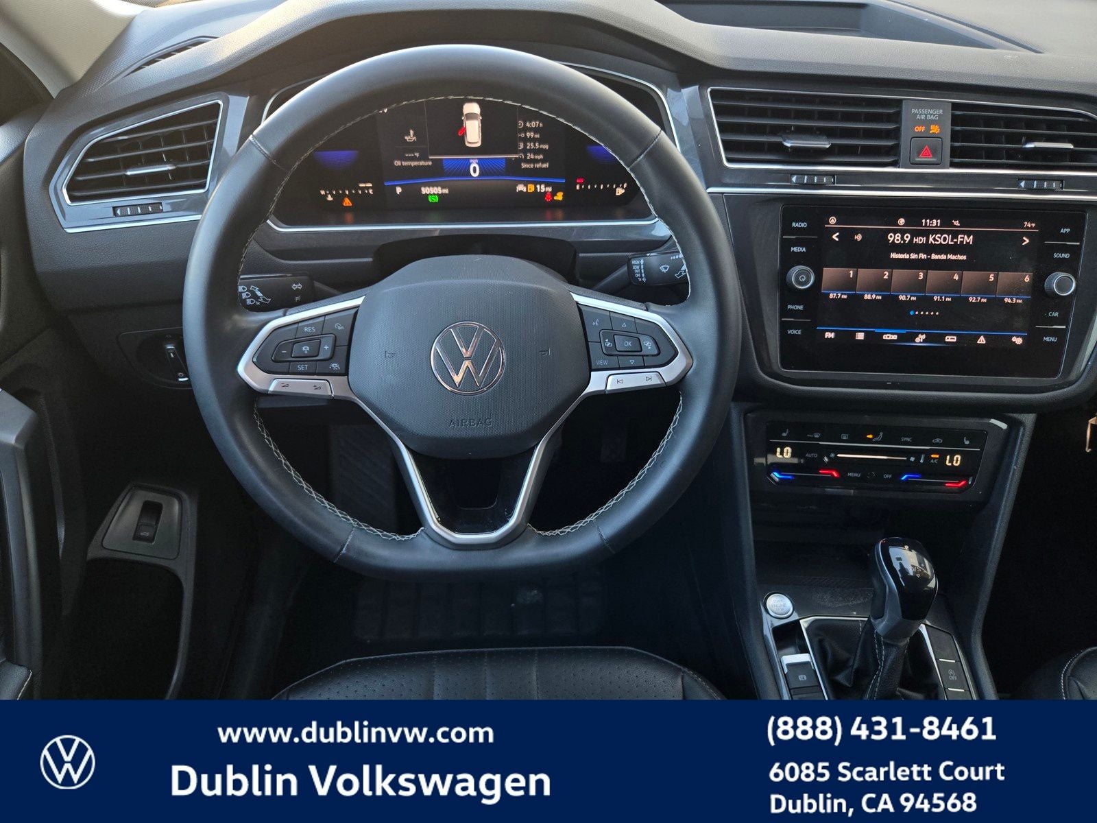 2022 Volkswagen Tiguan 2.0T SE