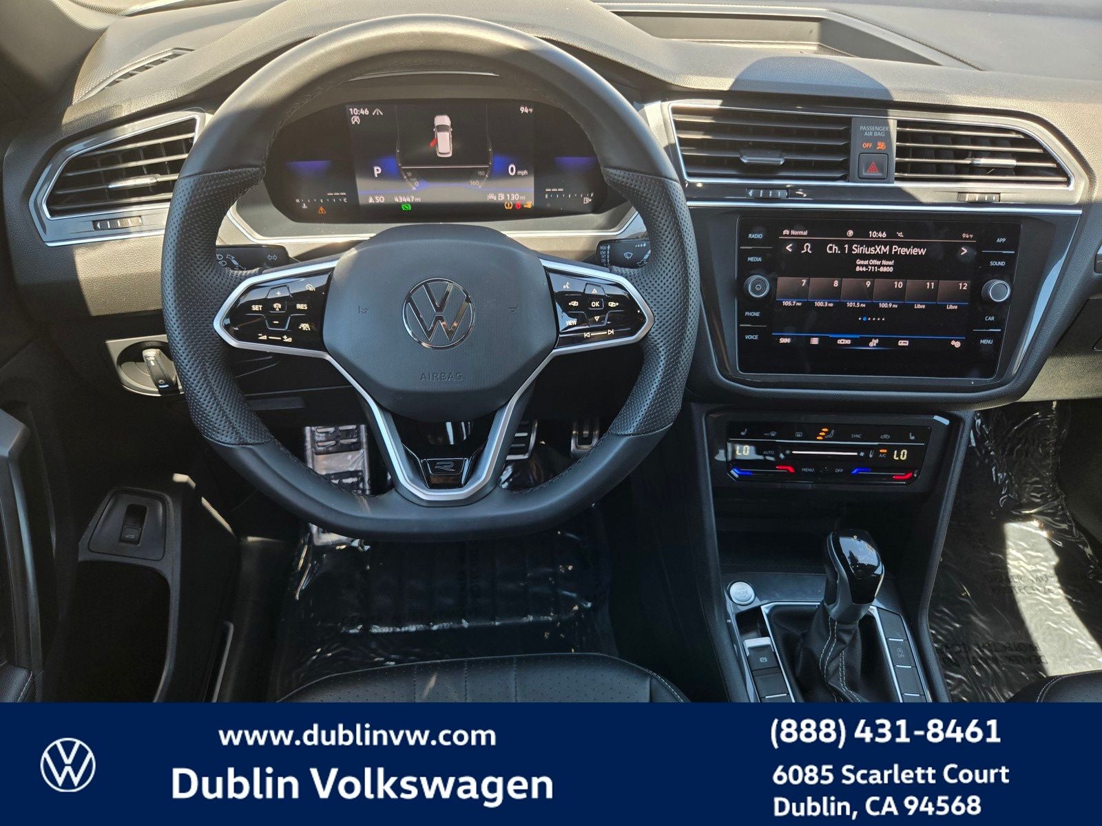 2022 Volkswagen Tiguan 2.0T SE R-Line Black