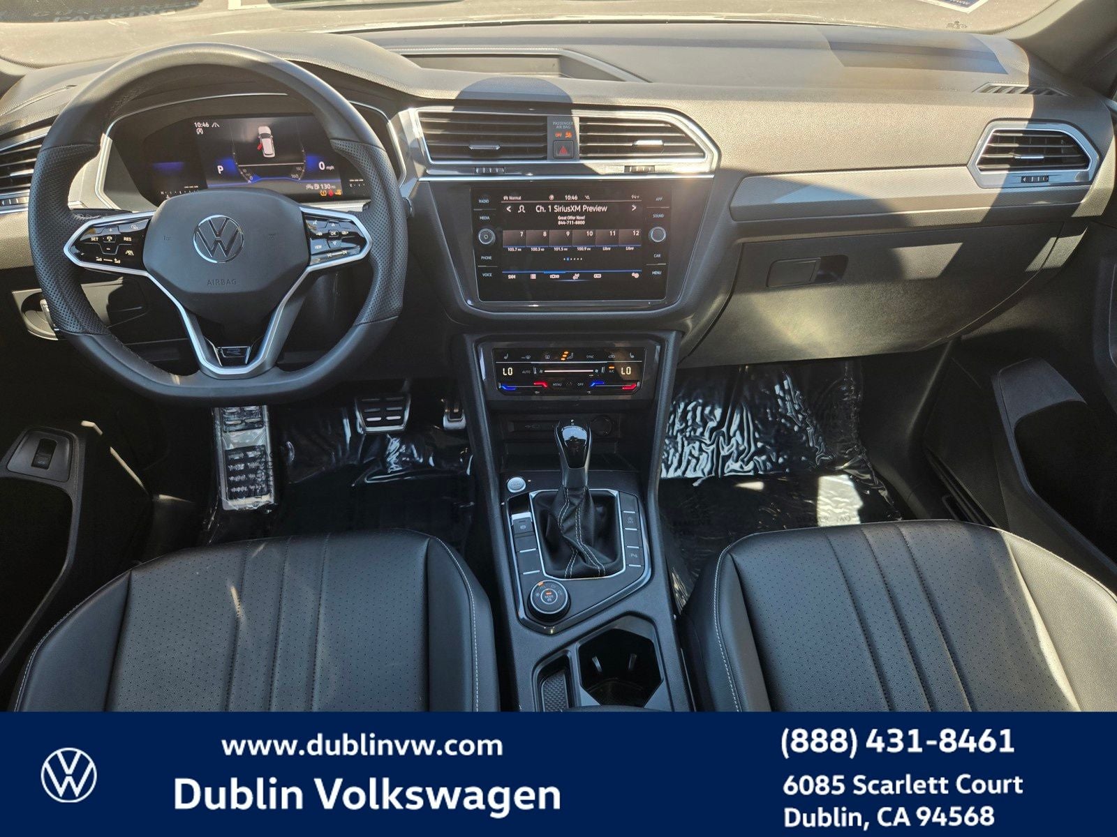 2022 Volkswagen Tiguan 2.0T SE R-Line Black