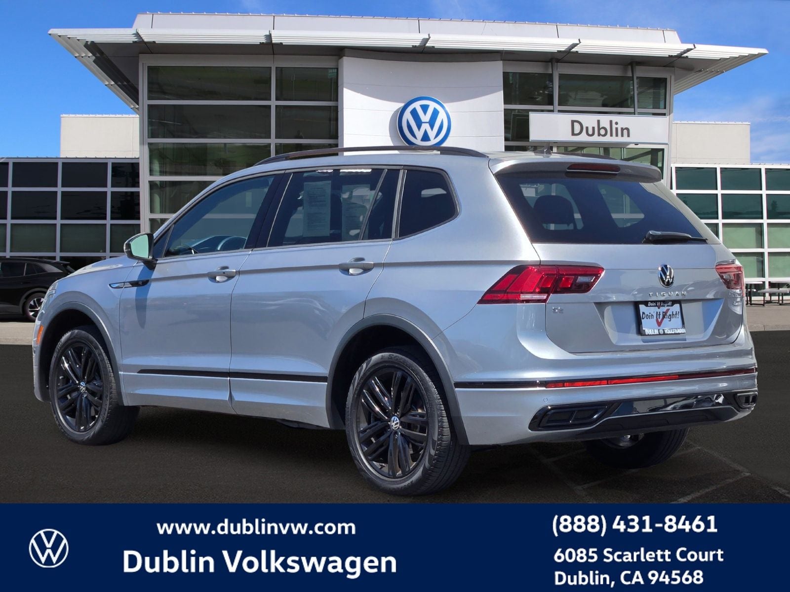 2022 Volkswagen Tiguan 2.0T SE R-Line Black