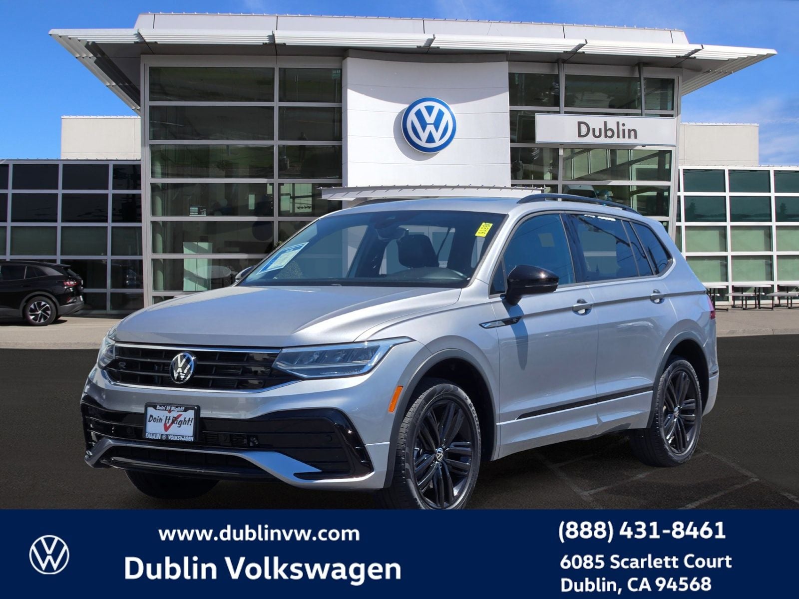2022 Volkswagen Tiguan 2.0T SE R-Line Black
