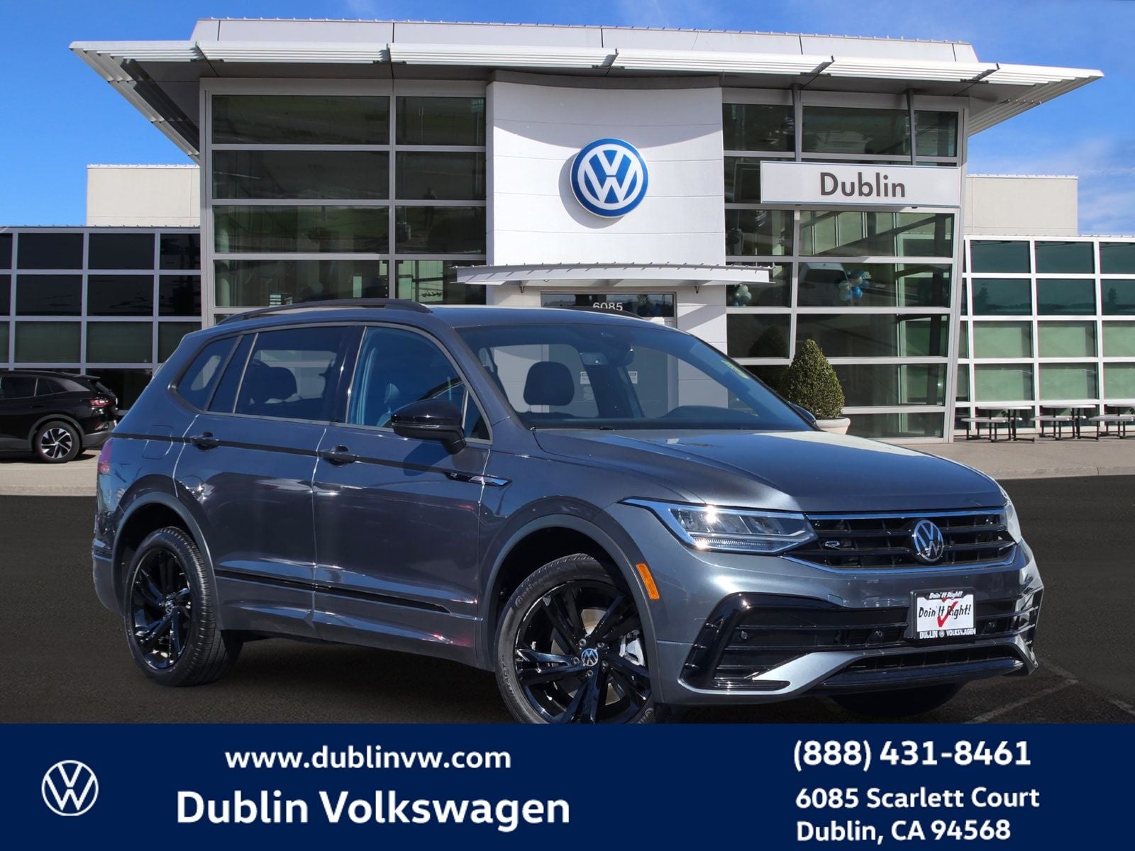 2023 Volkswagen Tiguan 2.0T SE R-Line Black