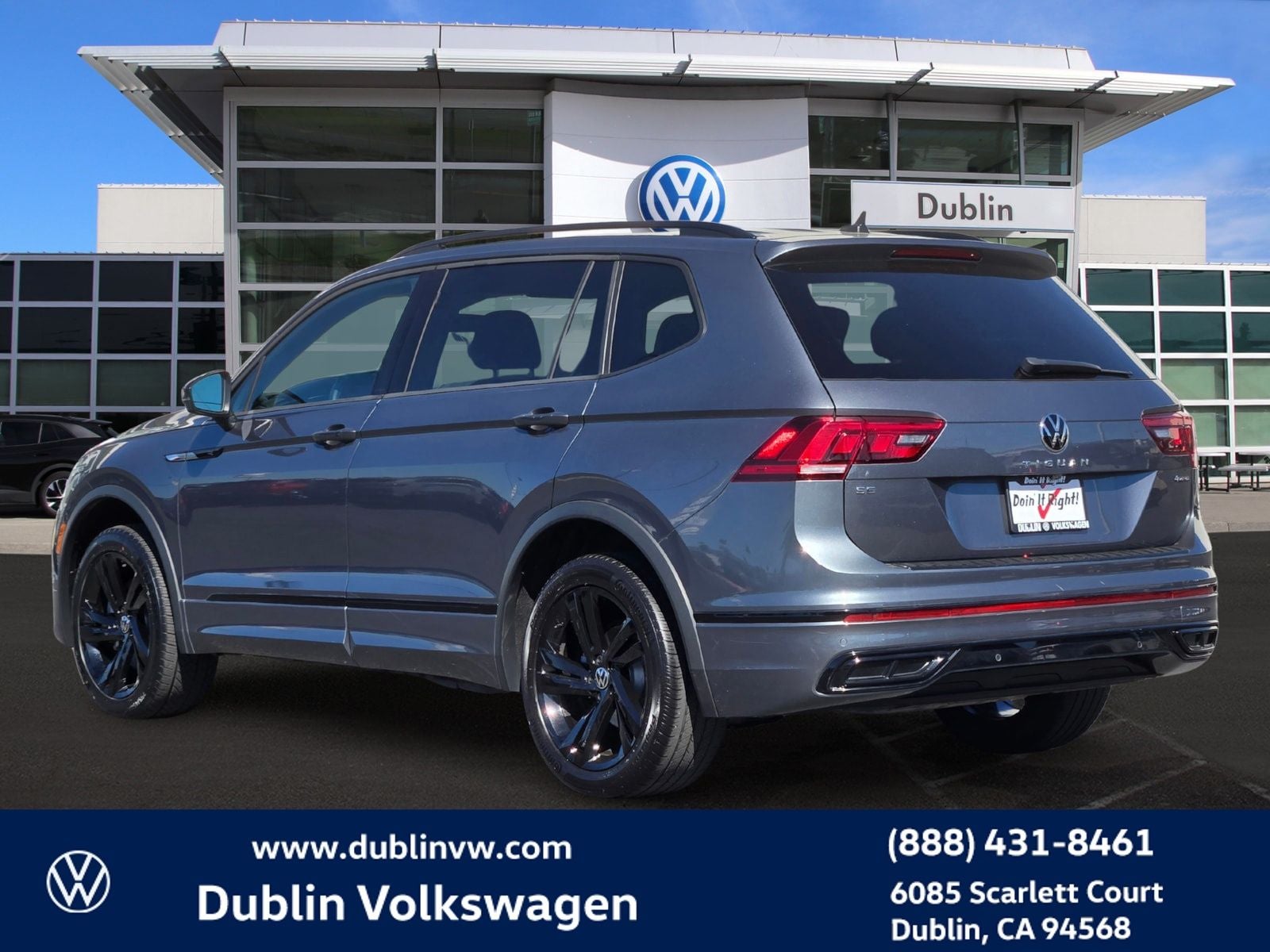 2023 Volkswagen Tiguan 2.0T SE R-Line Black