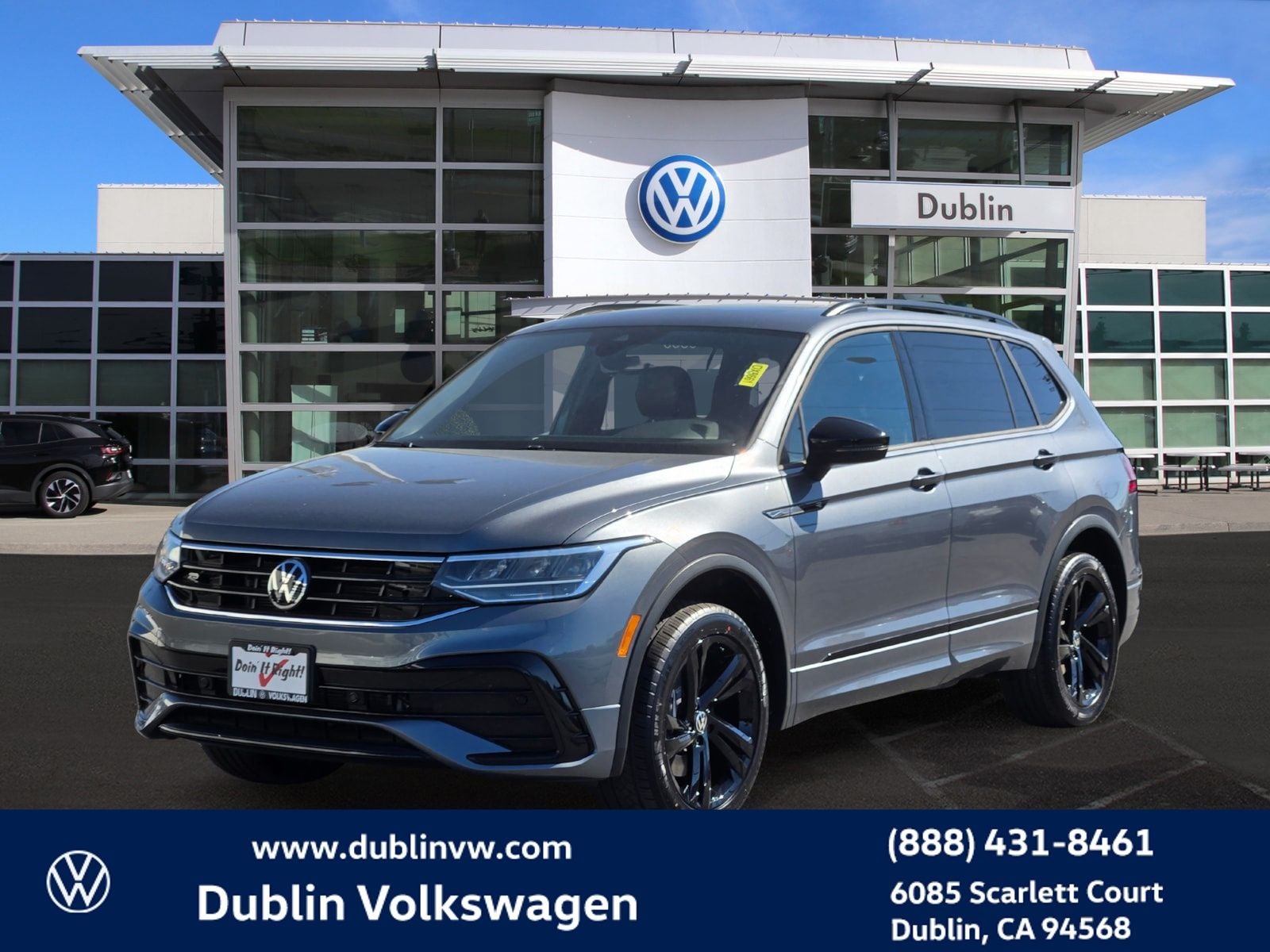2023 Volkswagen Tiguan 2.0T SE R-Line Black