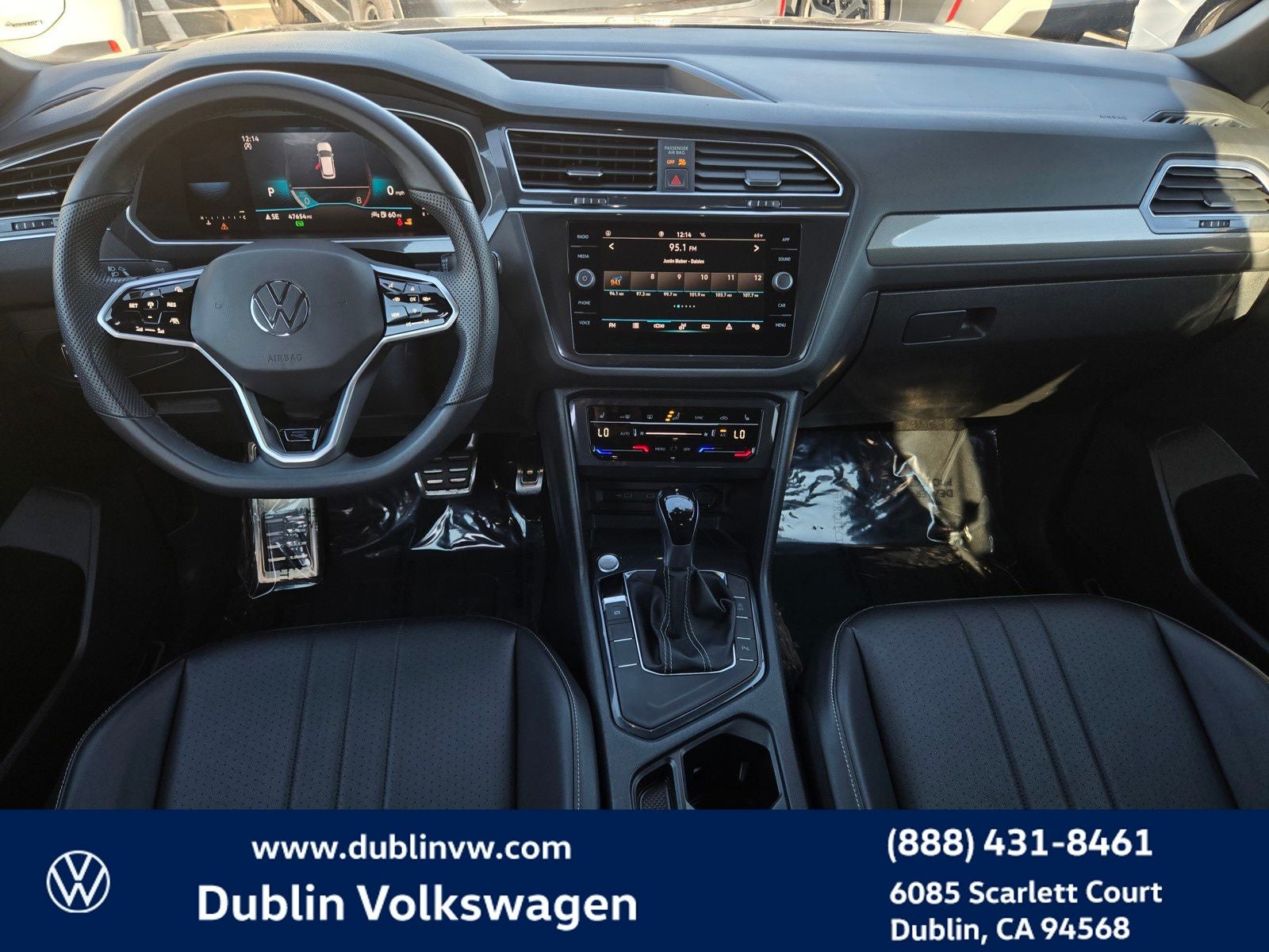 2022 Volkswagen Tiguan 2.0T SE R-Line Black