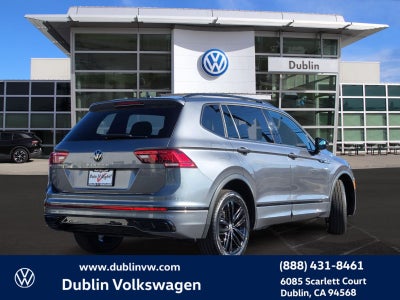 2022 Volkswagen Tiguan 2.0T SE R-Line Black