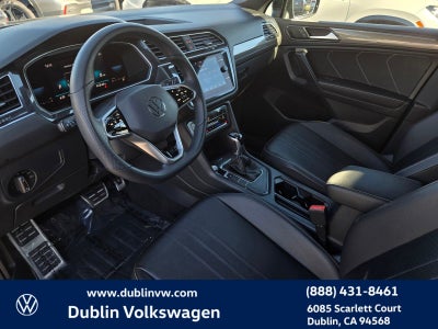 2022 Volkswagen Tiguan 2.0T SE R-Line Black