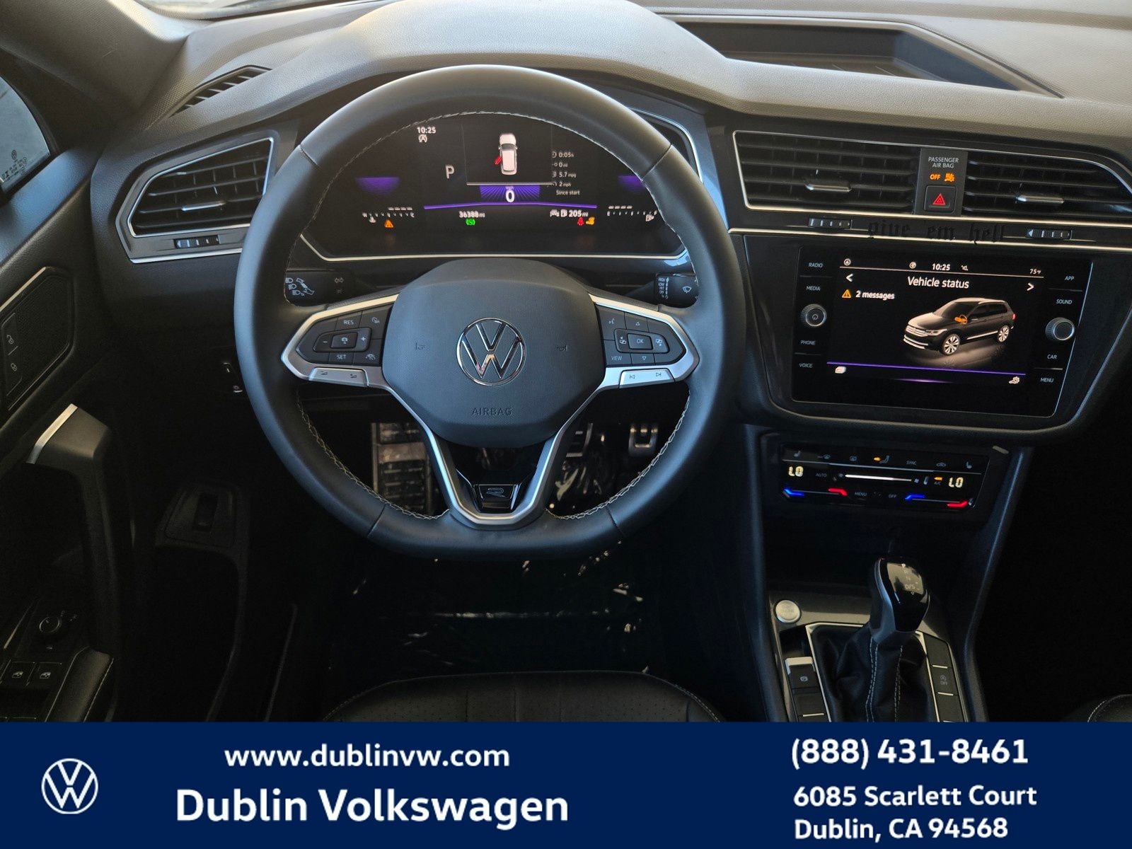 2023 Volkswagen Tiguan 2.0T SE R-Line Black
