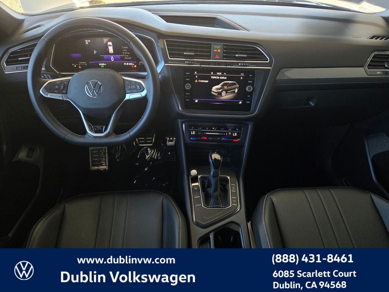 2023 Volkswagen Tiguan 2.0T SE R-Line Black