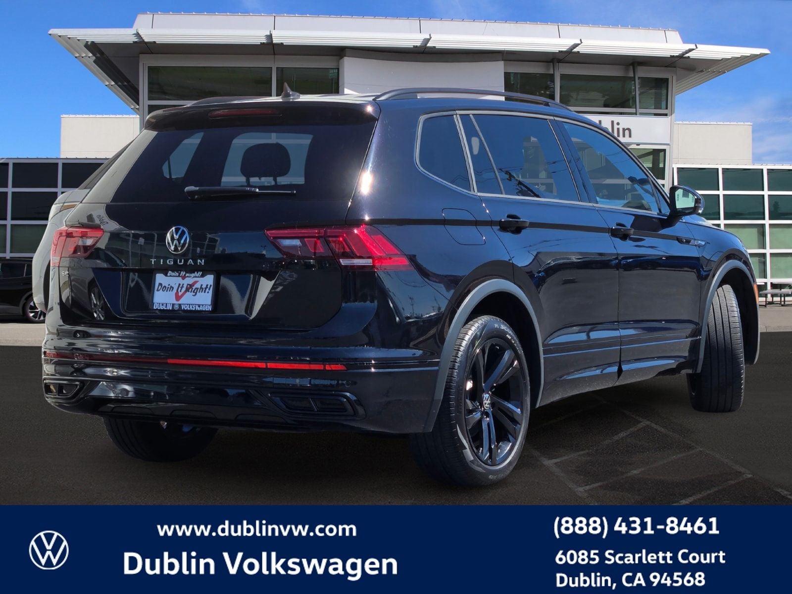 2023 Volkswagen Tiguan 2.0T SE R-Line Black