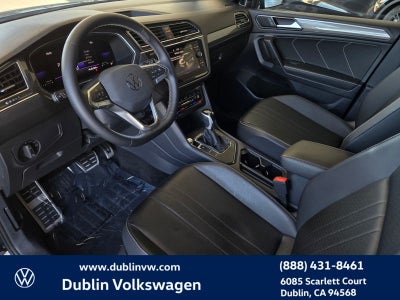 2023 Volkswagen Tiguan 2.0T SE R-Line Black
