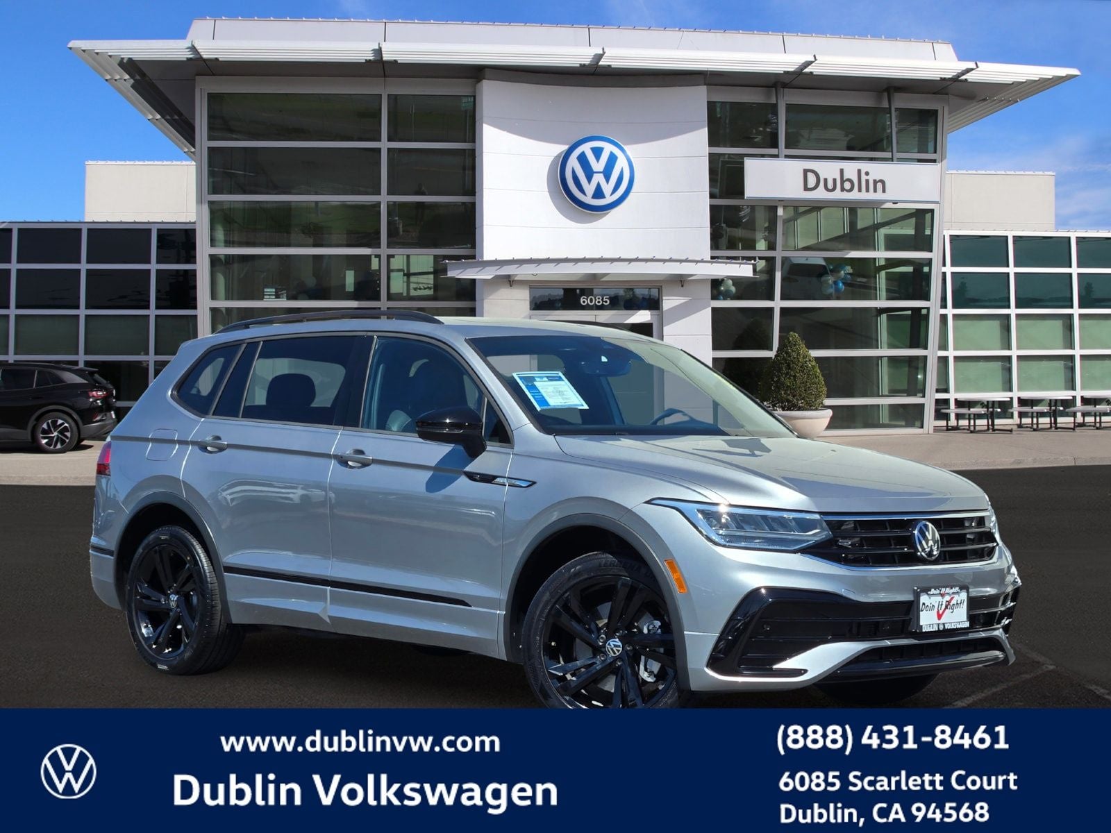 2023 Volkswagen Tiguan 2.0T SE R-Line Black