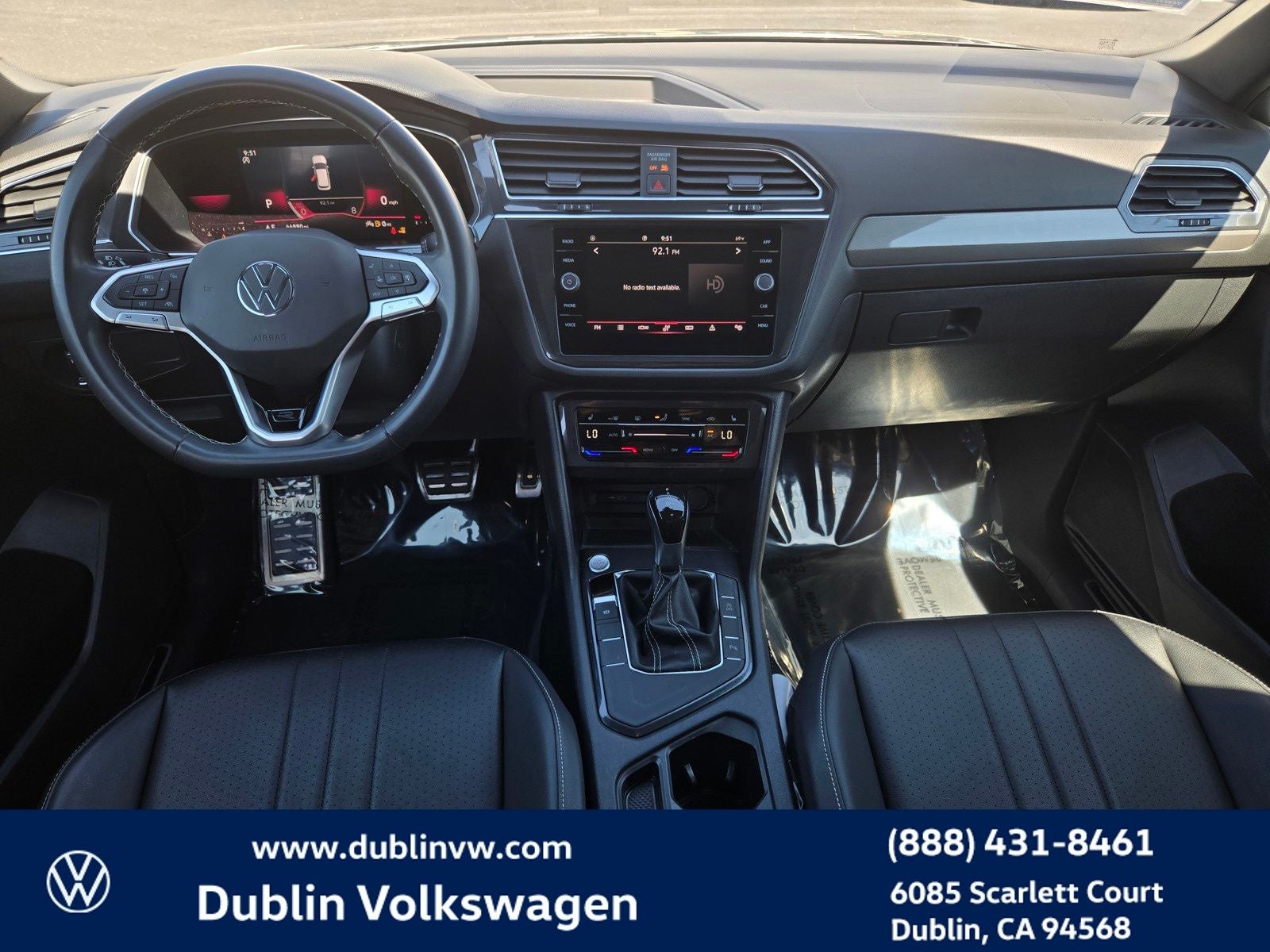2023 Volkswagen Tiguan 2.0T SE R-Line Black
