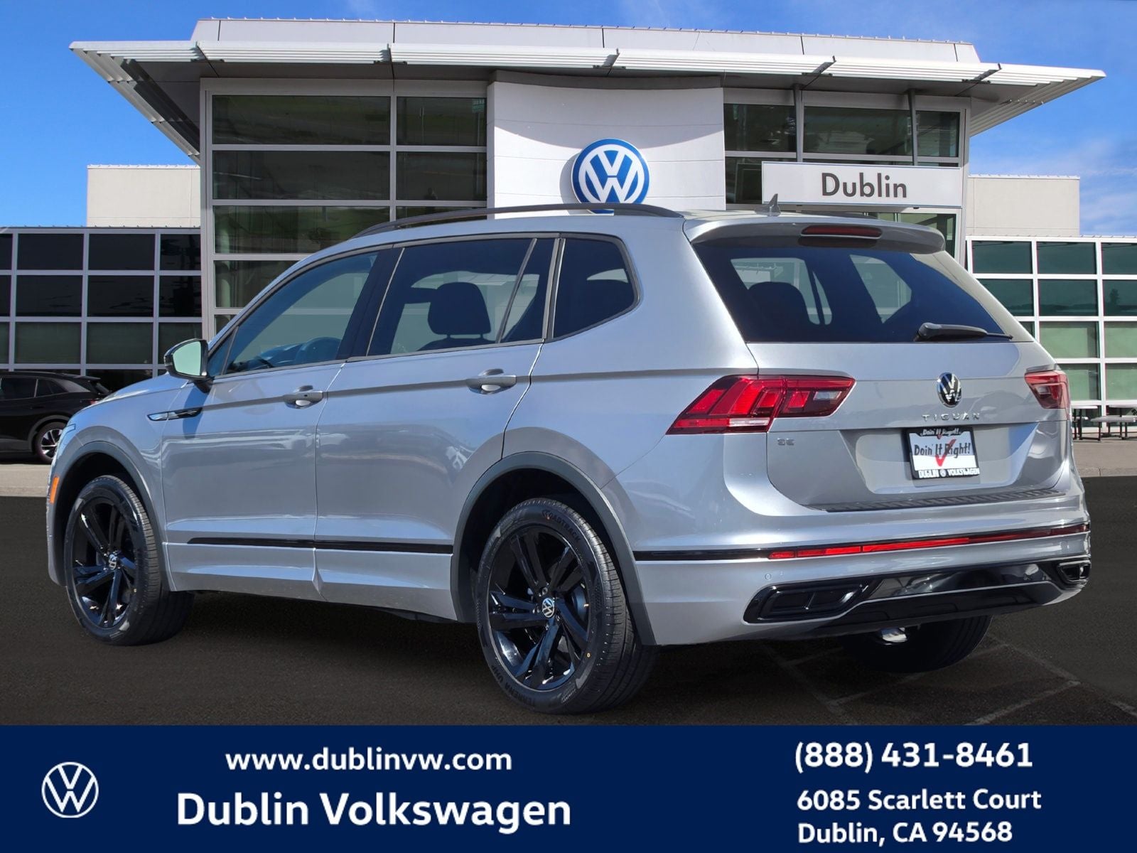 2023 Volkswagen Tiguan 2.0T SE R-Line Black
