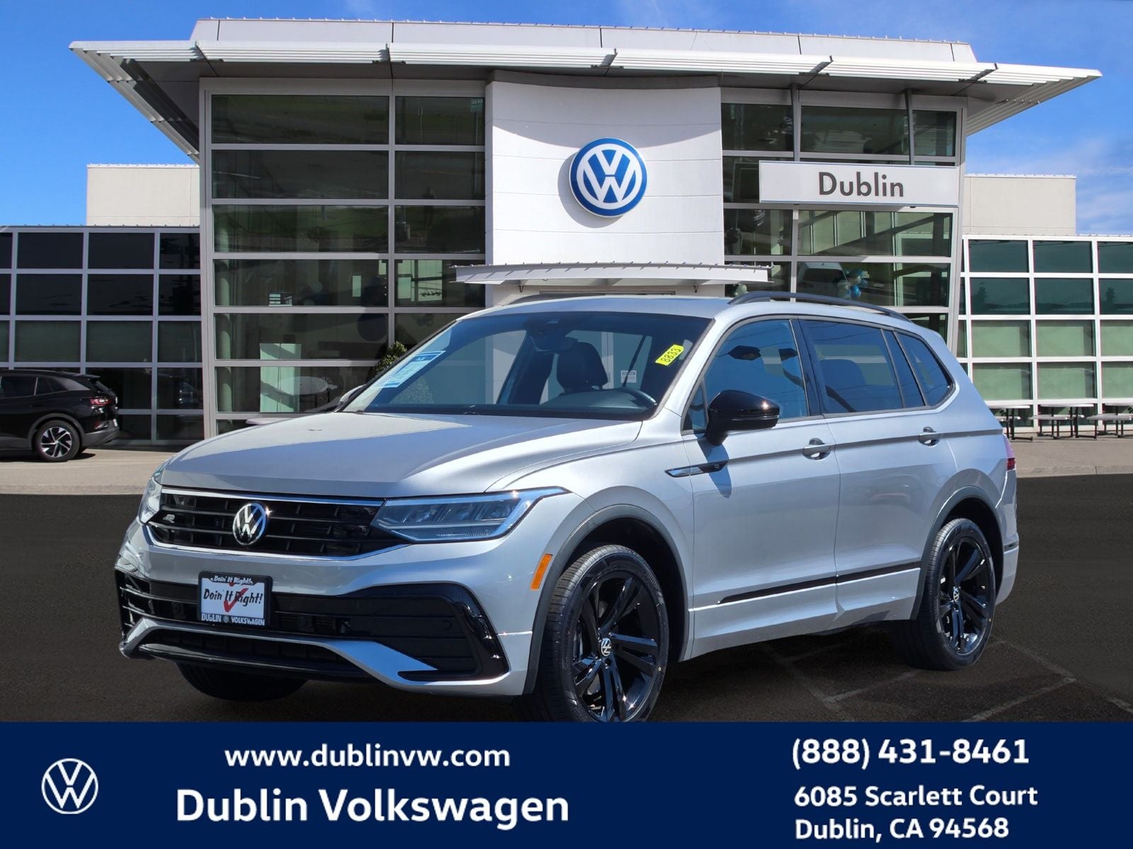2023 Volkswagen Tiguan 2.0T SE R-Line Black