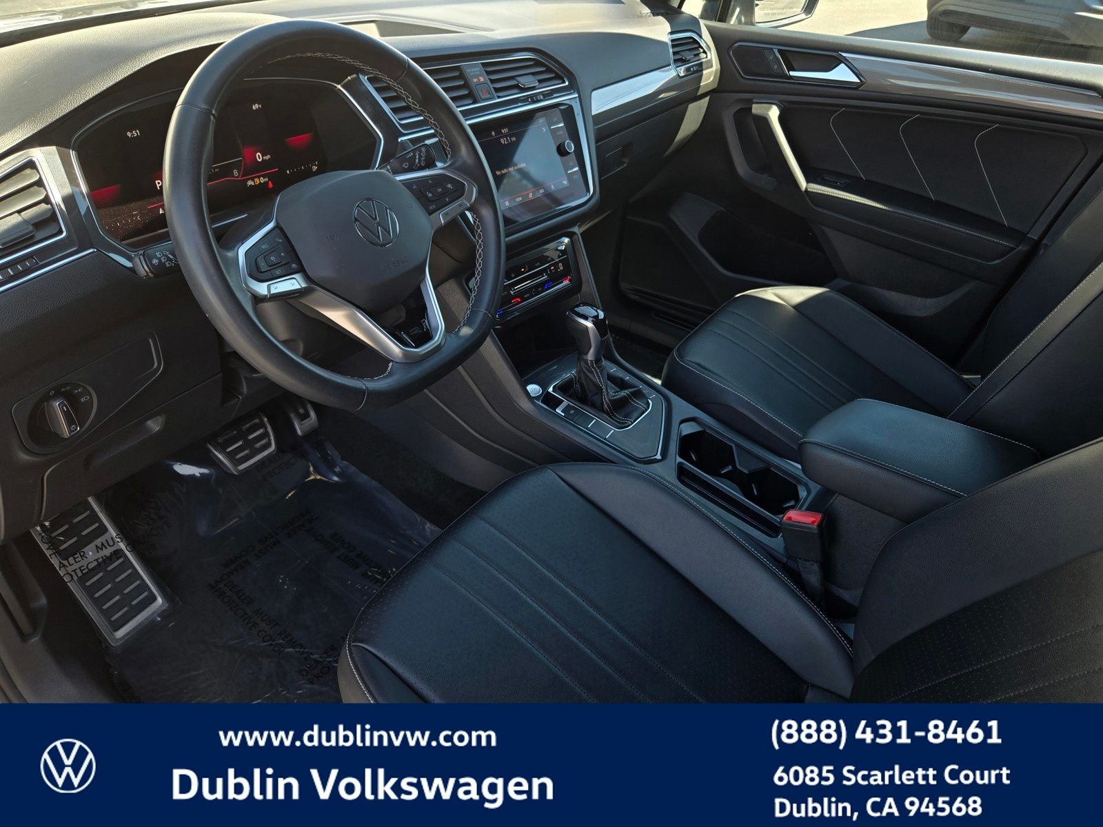 2023 Volkswagen Tiguan 2.0T SE R-Line Black