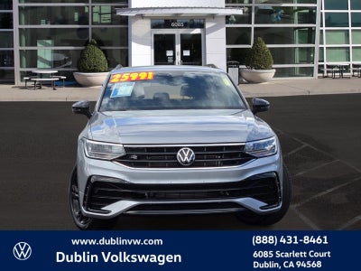 2023 Volkswagen Tiguan 2.0T SE R-Line Black