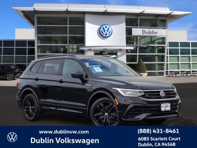 2022 Volkswagen Tiguan 2.0T SE R-Line Black