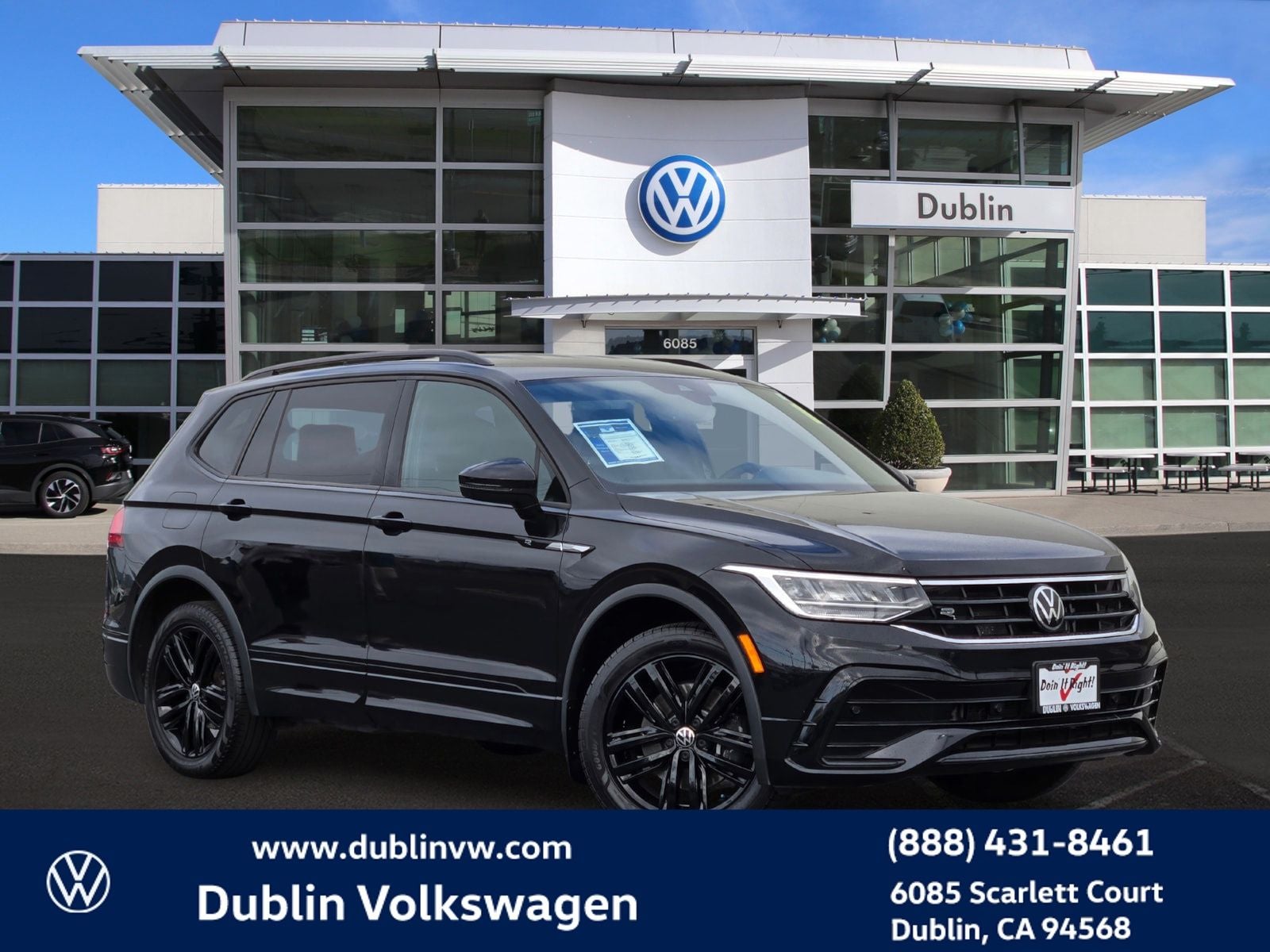 2022 Volkswagen Tiguan 2.0T SE R-Line Black