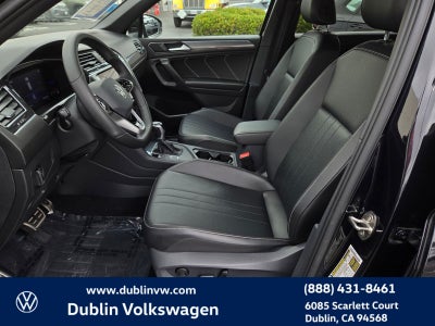 2022 Volkswagen Tiguan 2.0T SE R-Line Black
