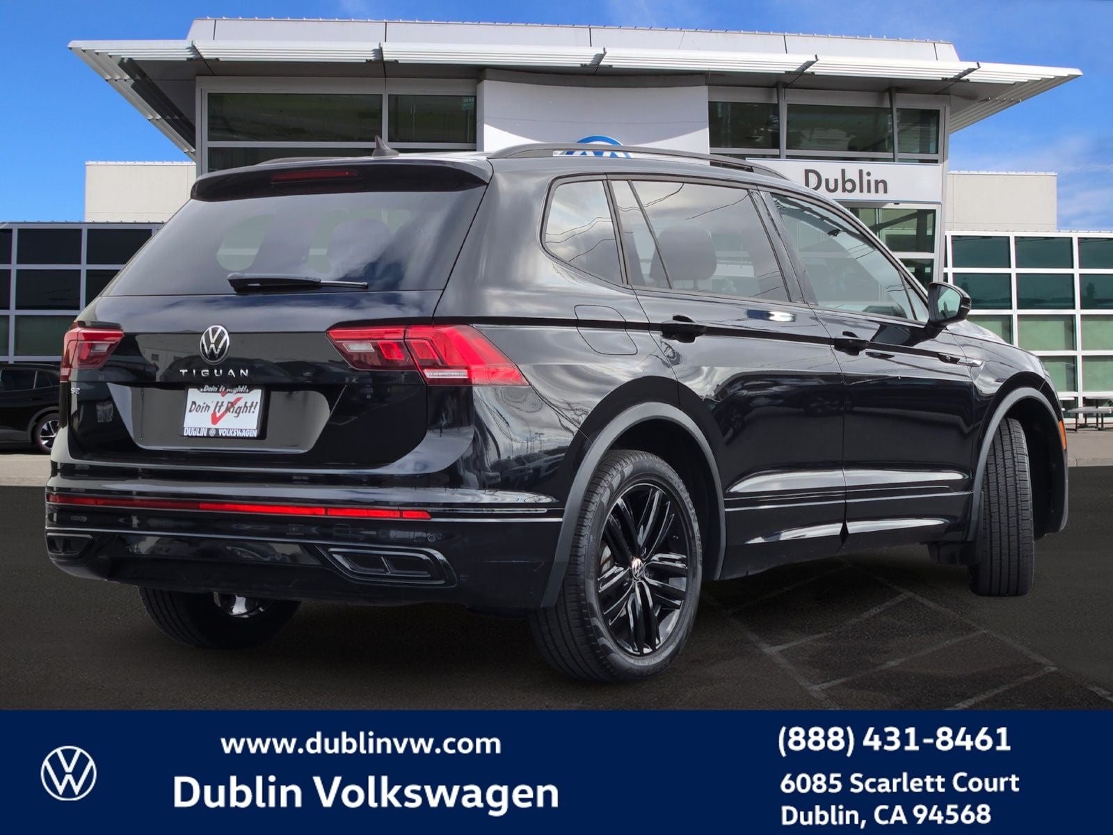 2022 Volkswagen Tiguan 2.0T SE R-Line Black