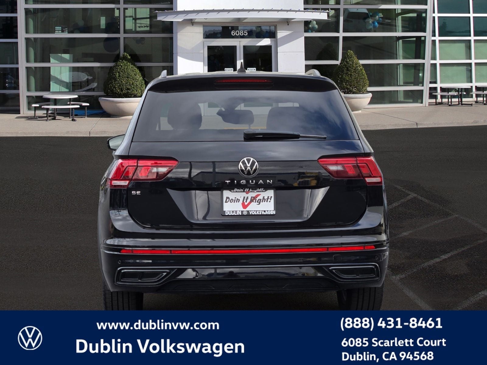 2022 Volkswagen Tiguan 2.0T SE R-Line Black