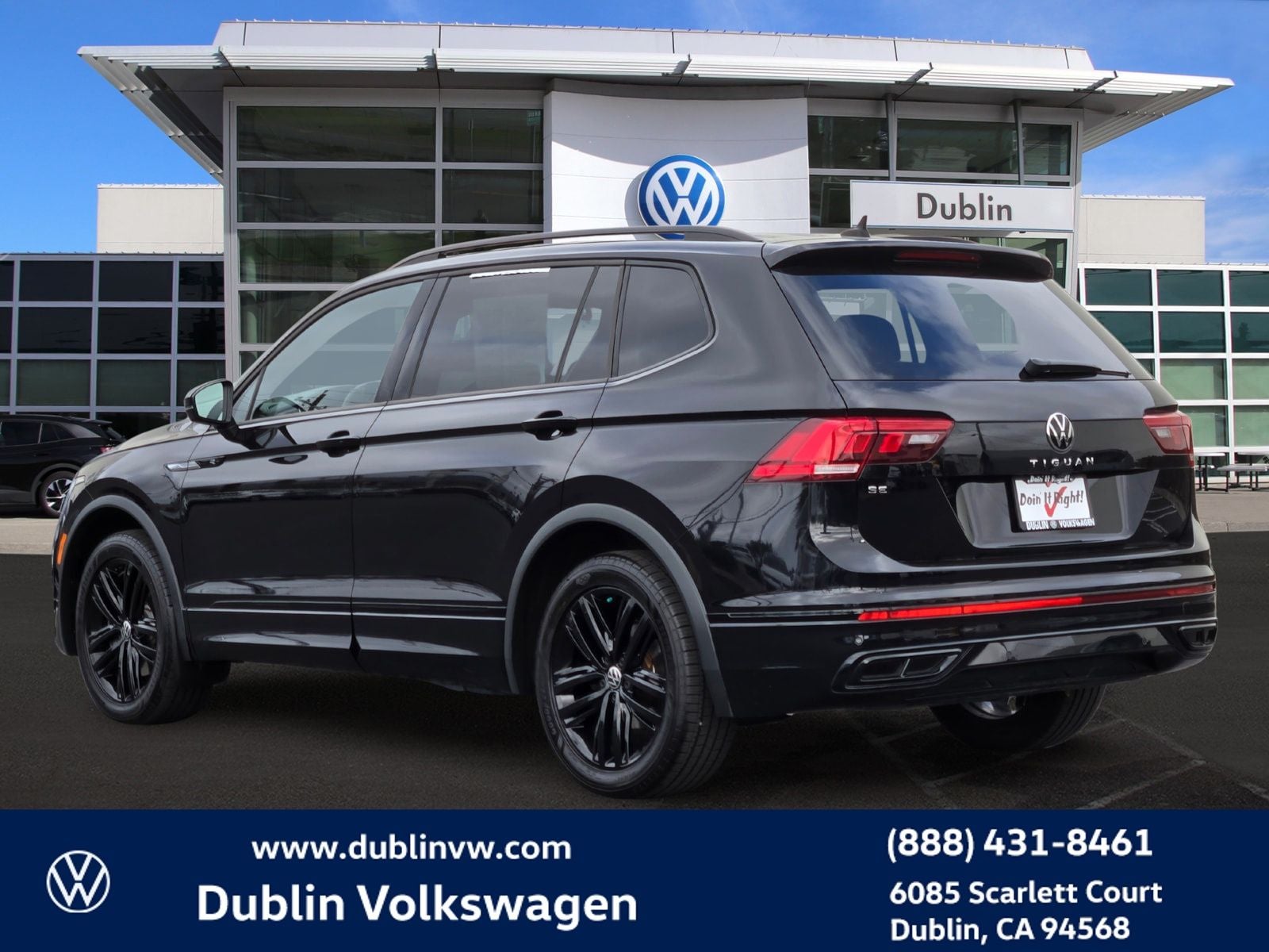 2022 Volkswagen Tiguan 2.0T SE R-Line Black