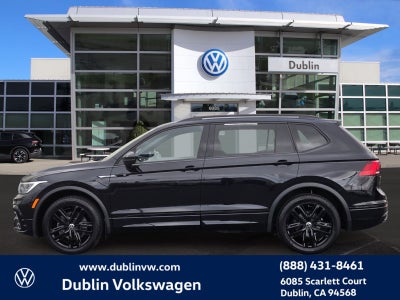 2022 Volkswagen Tiguan 2.0T SE R-Line Black