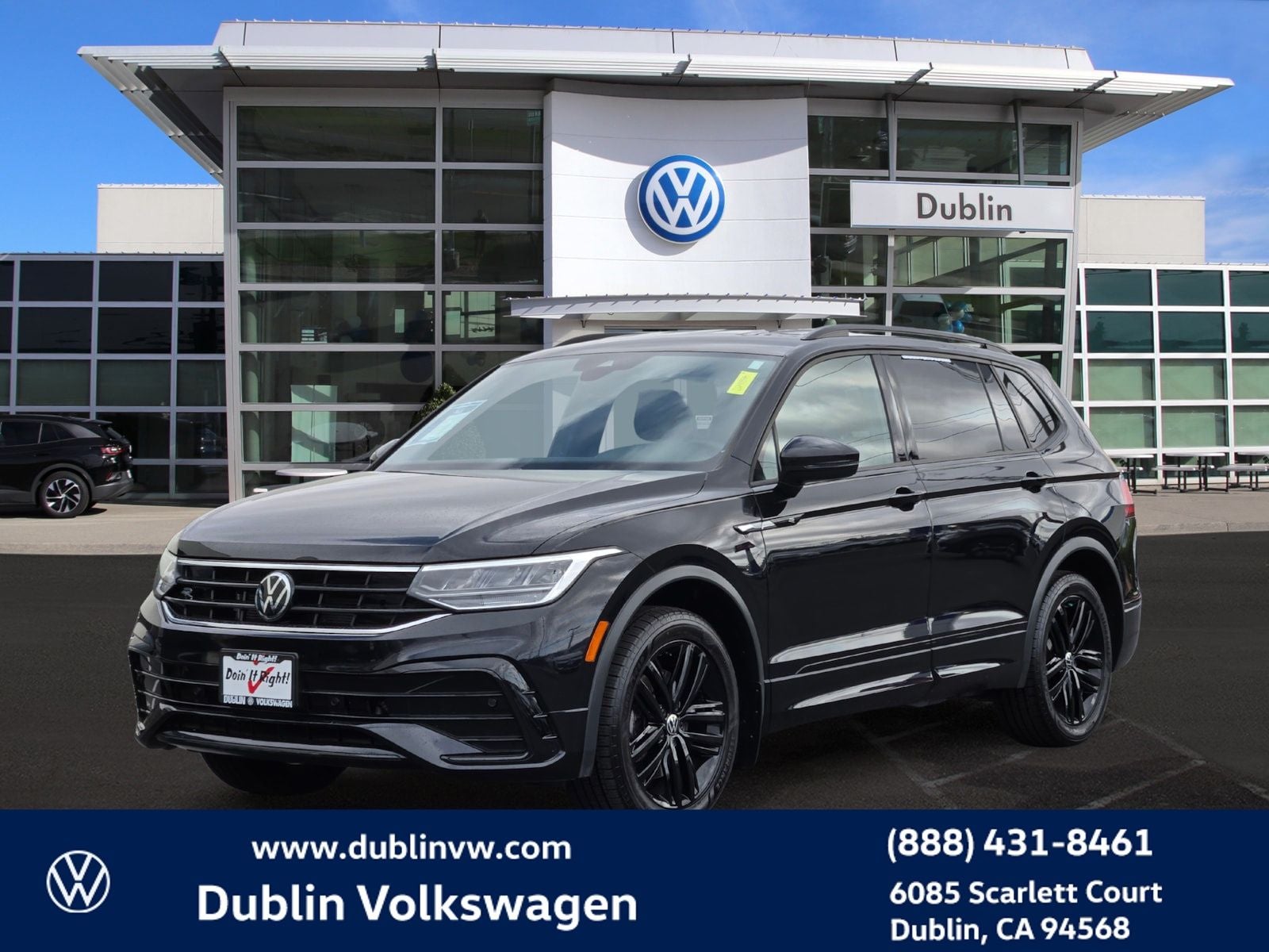 2022 Volkswagen Tiguan 2.0T SE R-Line Black