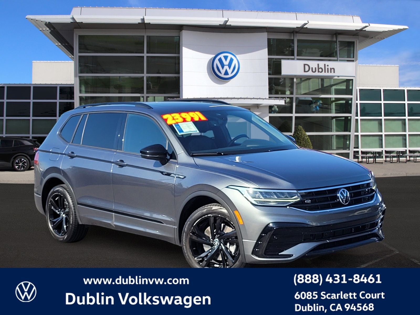 2023 Volkswagen Tiguan 2.0T SE R-Line Black
