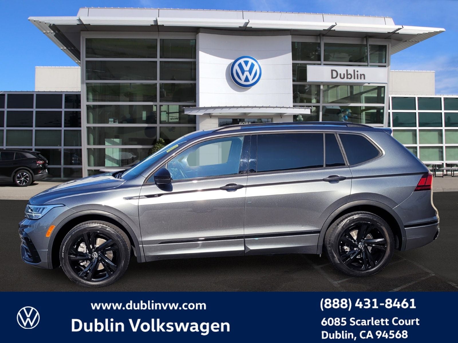 2023 Volkswagen Tiguan 2.0T SE R-Line Black