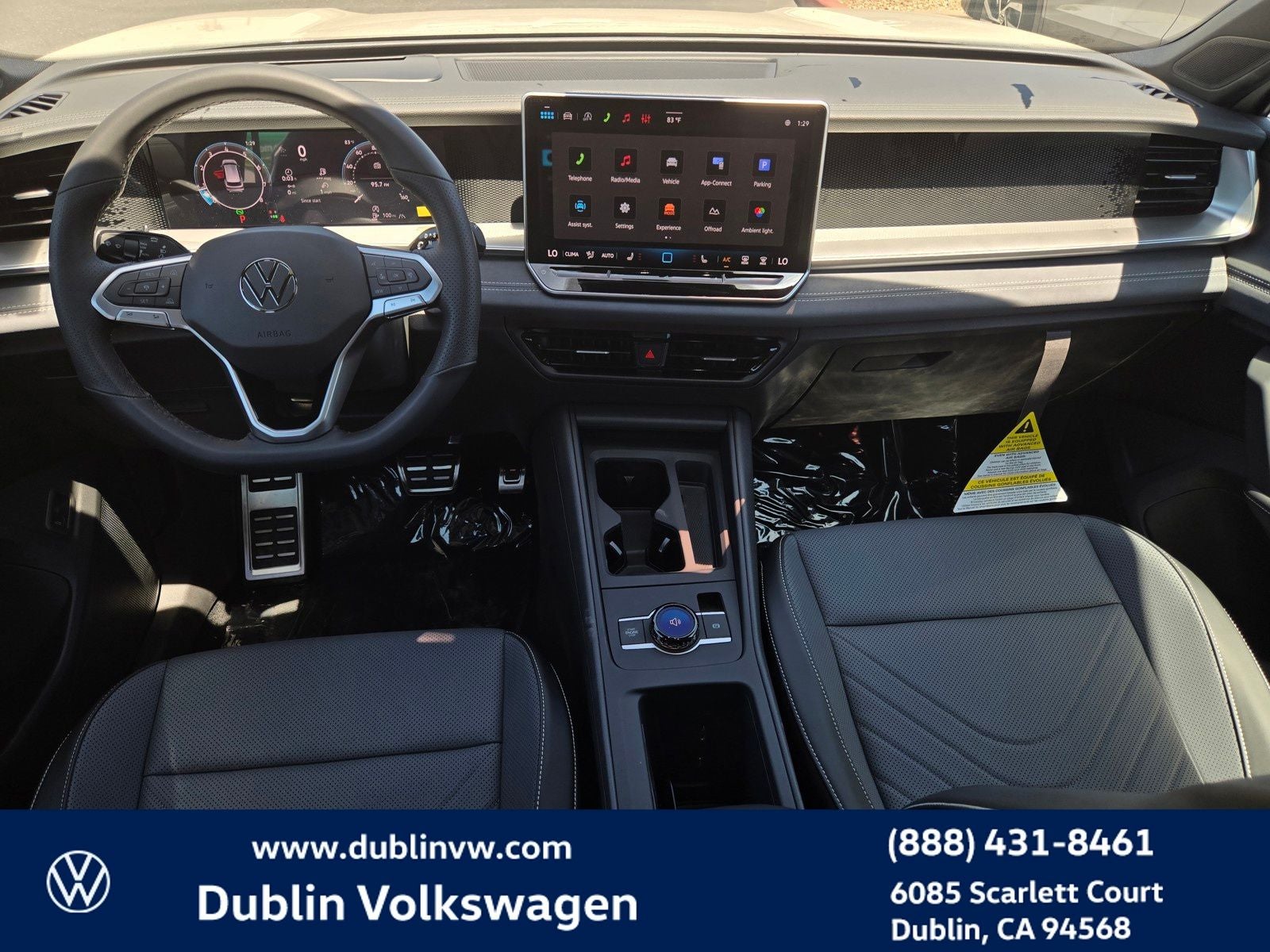 2026 Volkswagen Tiguan 2.0T SE R-Line Black