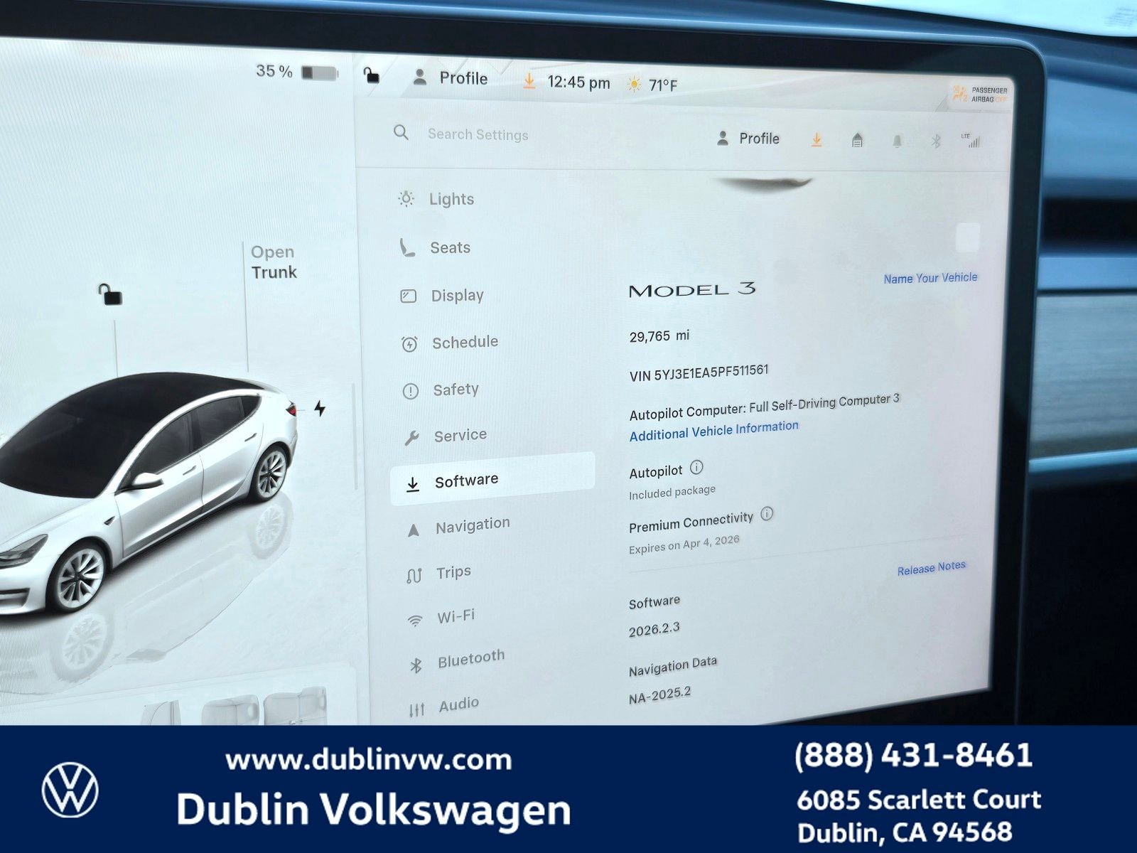2023 Tesla Model 3 Base