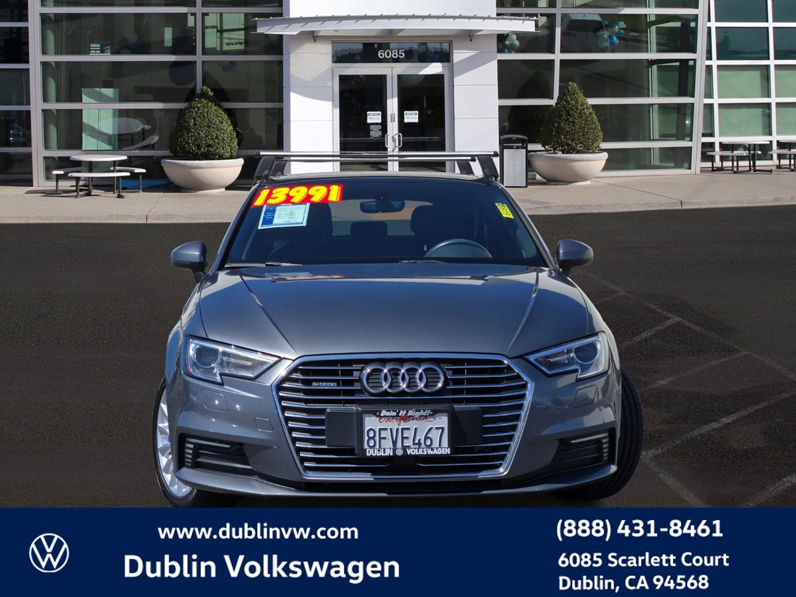 2018 Audi A3 e-tron 1.4T Tech Premium FrontTrak