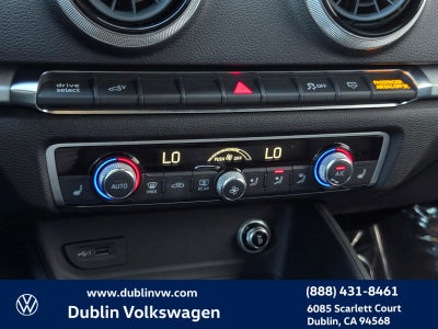 2018 Audi A3 e-tron 1.4T Tech Premium FrontTrak