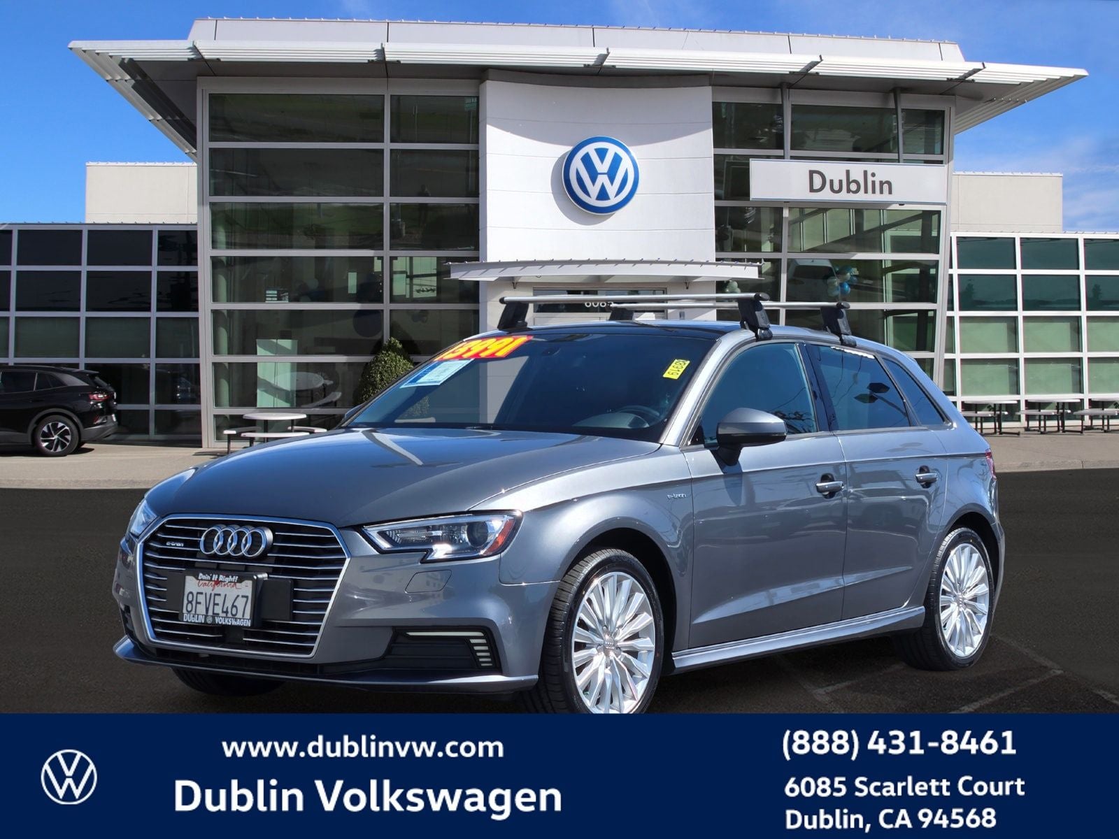 2018 Audi A3 e-tron 1.4T Tech Premium FrontTrak