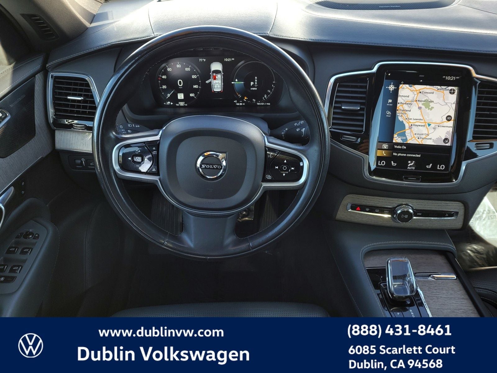 2022 Volvo XC90 Recharge Plug-In Hybrid T8 Inscription Expression 7 Passenger