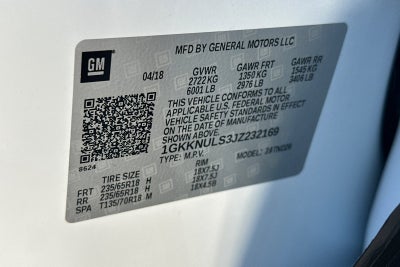 2018 GMC Acadia SLT-1