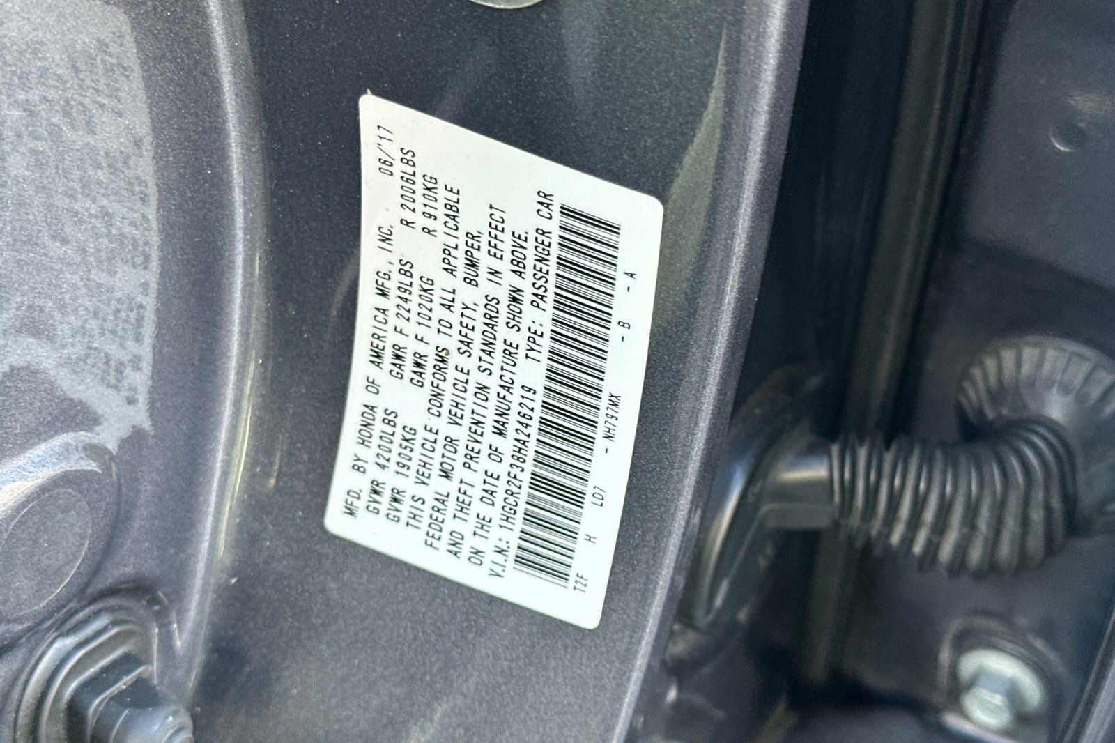 2017 Honda Accord LX