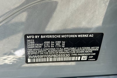2023 BMW 3 Series 330i M Sport Package