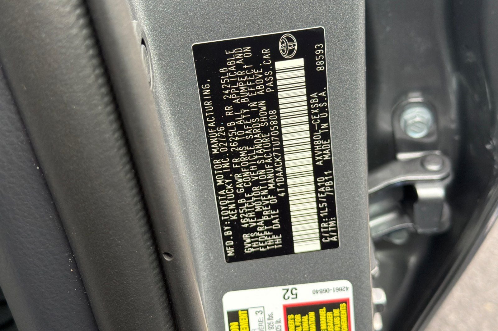 2026 Toyota Camry SE