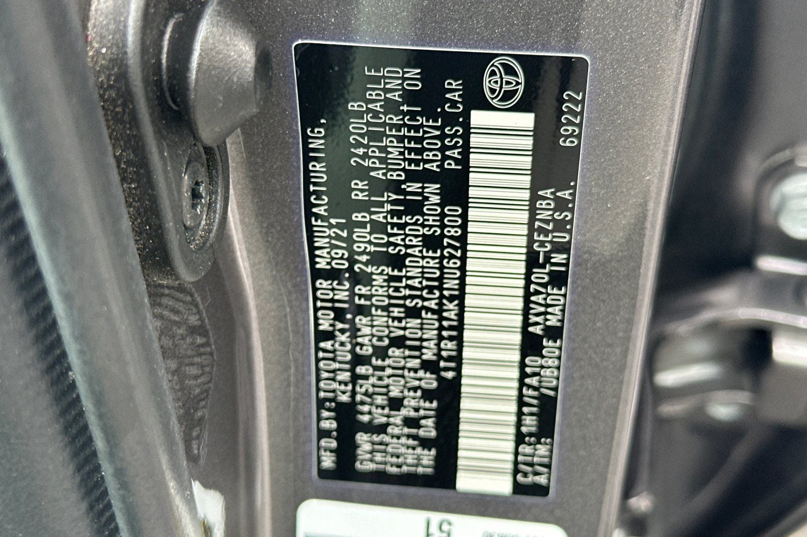 2022 Toyota Camry LE