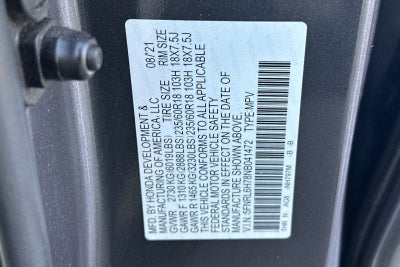 2022 Honda Odyssey EX-L