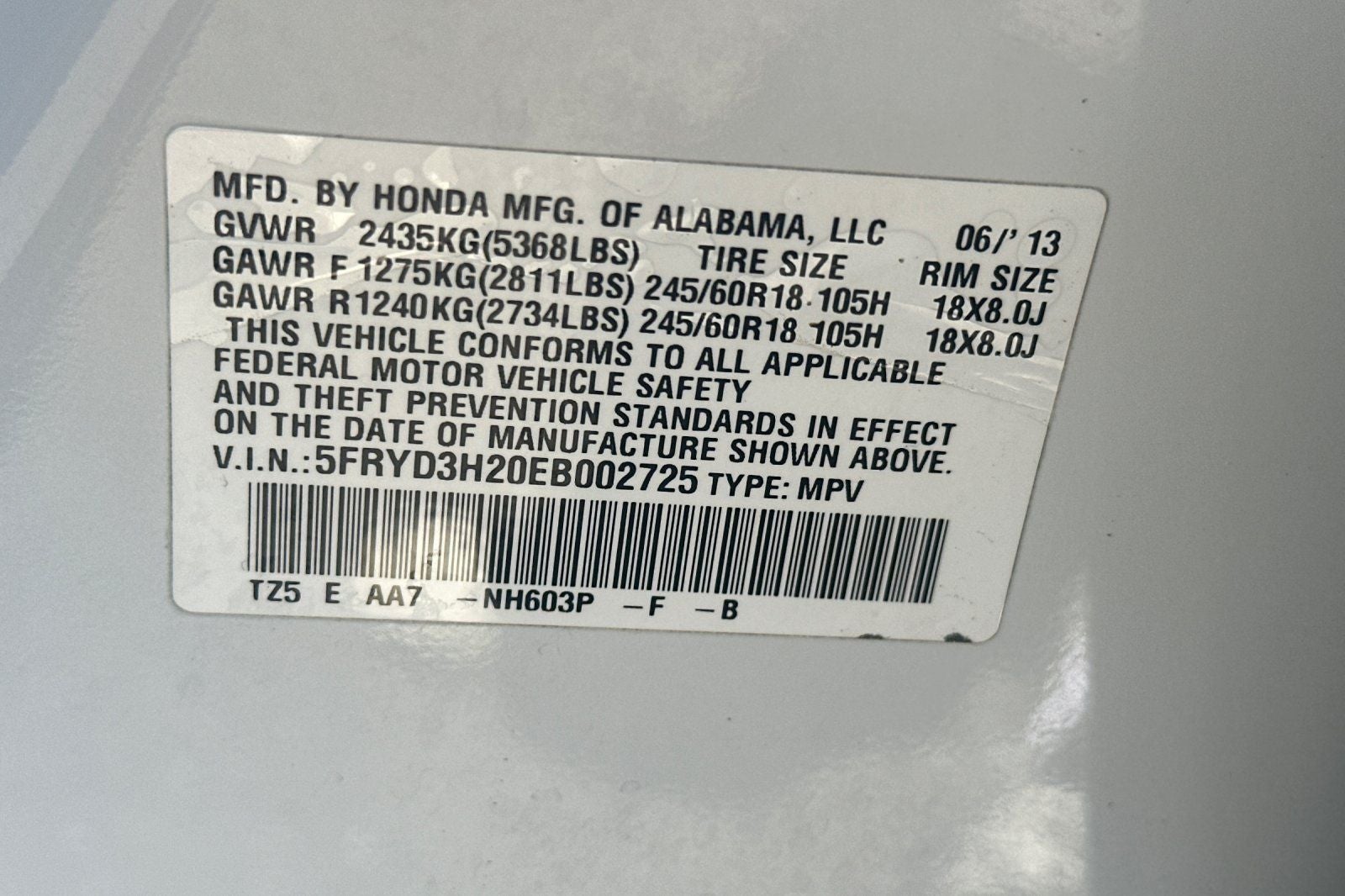 2014 Acura MDX 3.5L