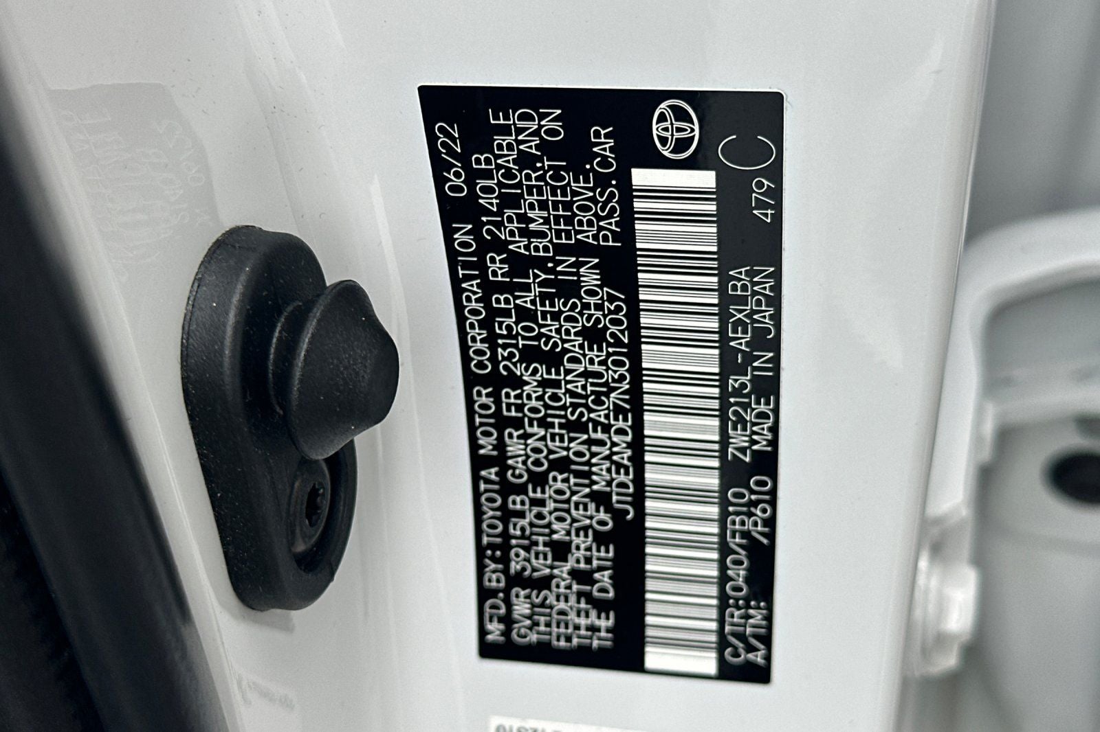 2022 Toyota Corolla Hybrid LE