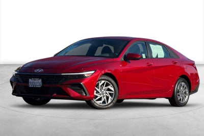 2025 Hyundai Elantra Hybrid Blue
