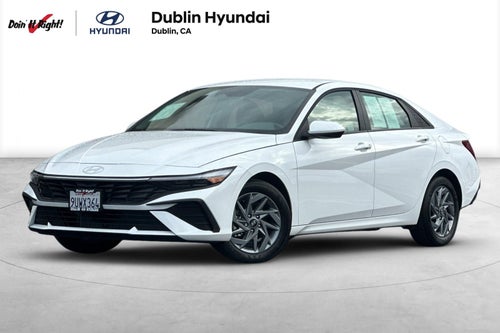 2025 Hyundai Elantra Hybrid Blue